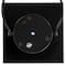 Hello Honey® 24.75" Black Metal Rechargeable LED Indoor Lantern